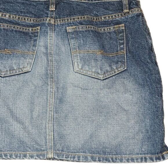 Arizona Jeans Co. Size 3 Mini Jean Skirt - Picture 5 of 6